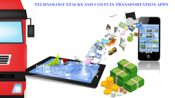 technology stack and cost in taxi app